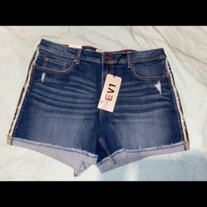 *NWT* EV1 Alex Relaxed Vintage, camo striped shorts